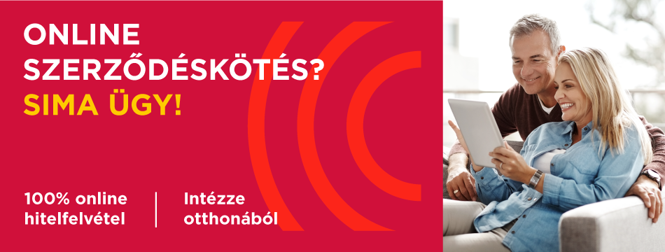 Online szerződéskötés. Intézze otthonából!